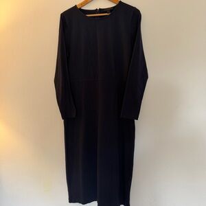 J. Crew Knit Sheath Dress Navy Size 12 New with Tags